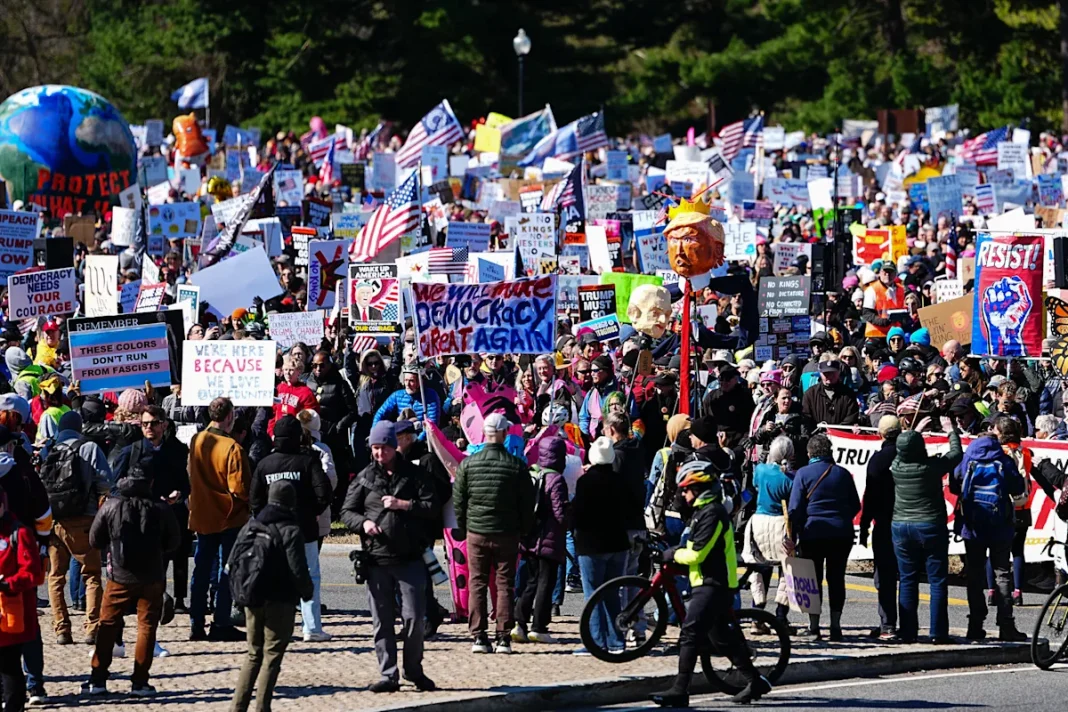 Rallies kick off across the U.S. as millions take to the streets in NYC, D.C., L.A., Chicago and thousands of other cities