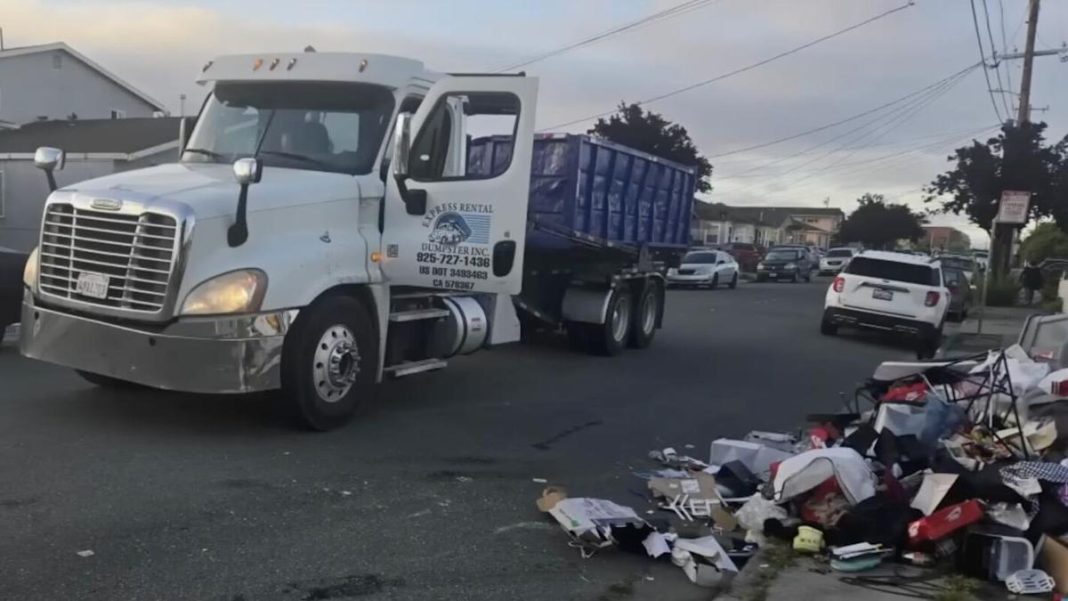 Bay Area business owner re-dumps mountain of trash on customer driveway after broken promises on payment. Was he right?