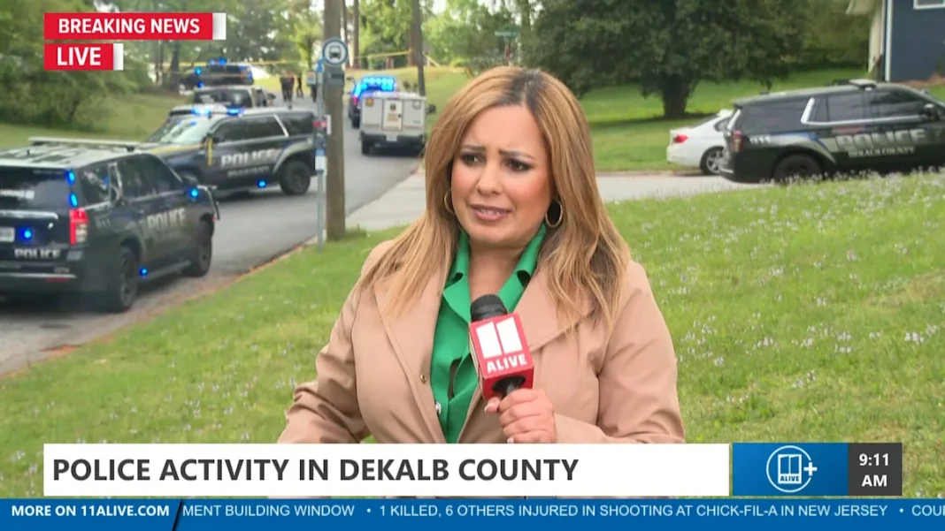 Police activity in DeKalb County neighborhood