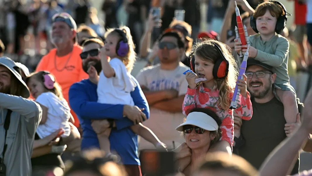 ‘We’re going back to the frickin’ moon!’